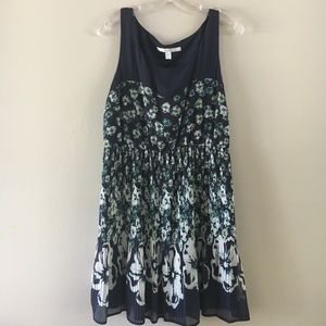 Navy sun dress LC Lauren Conrad size 14